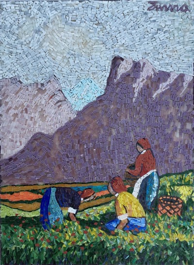 Paesaggio Sudafricano Naif 