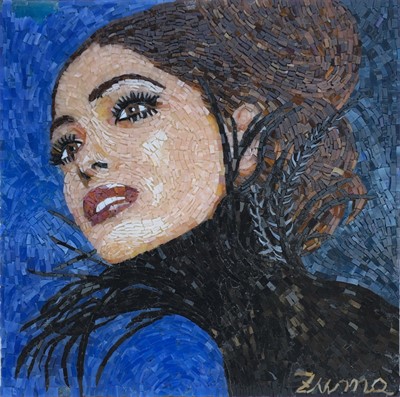 Donna con Piume